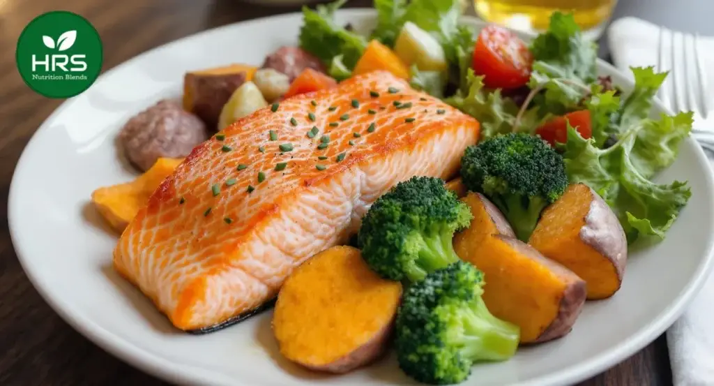 Daily meal plan for macronutrients guide