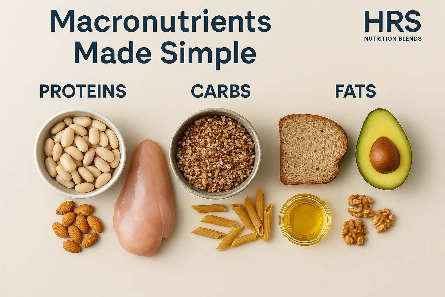 Macronutrients guide plate