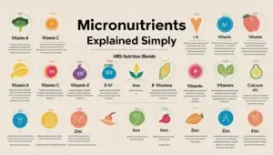 Micronutrients explained in food
